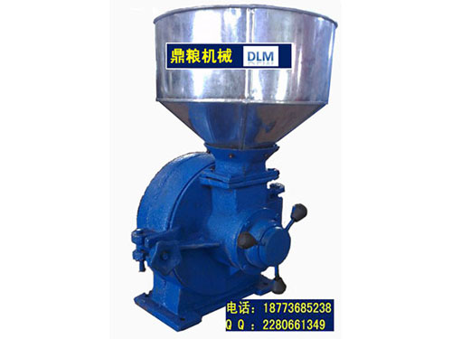 30型磨片式粉碎機(jī)、磨粉機(jī)磨粉機(jī)，磨片式，產(chǎn)量達(dá)1000公斤時(shí),粗細(xì)可調(diào)